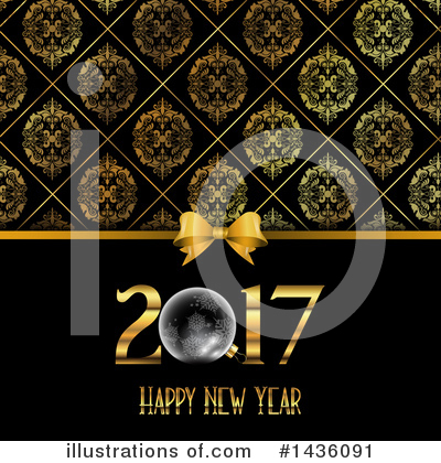 Royalty-Free (RF) New Year Clipart Illustration by KJ Pargeter - Stock Sample #1436091