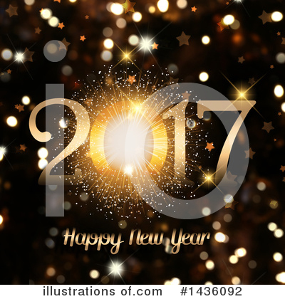 Royalty-Free (RF) New Year Clipart Illustration by KJ Pargeter - Stock Sample #1436092