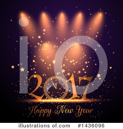 Royalty-Free (RF) New Year Clipart Illustration by KJ Pargeter - Stock Sample #1436096