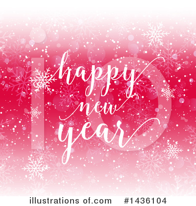 Happy New Year Clipart #1436104 by KJ Pargeter
