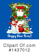 New Year Clipart #1437012 by Vector Tradition SM