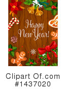 New Year Clipart #1437020 by Vector Tradition SM