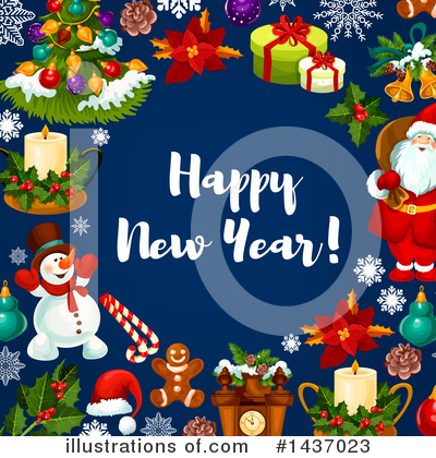 Royalty-Free (RF) New Year Clipart Illustration by Vector Tradition SM - Stock Sample #1437023