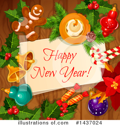 Royalty-Free (RF) New Year Clipart Illustration by Vector Tradition SM - Stock Sample #1437024