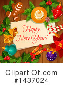 New Year Clipart #1437024 by Vector Tradition SM