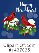 New Year Clipart #1437035 by Vector Tradition SM