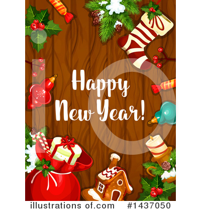 Royalty-Free (RF) New Year Clipart Illustration by Vector Tradition SM - Stock Sample #1437050