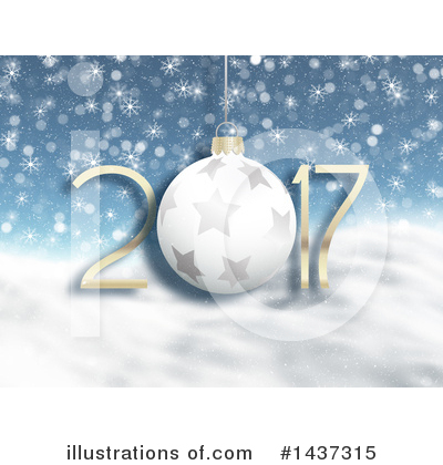 Royalty-Free (RF) New Year Clipart Illustration by KJ Pargeter - Stock Sample #1437315