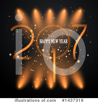 Royalty-Free (RF) New Year Clipart Illustration by KJ Pargeter - Stock Sample #1437319