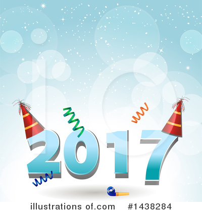 Royalty-Free (RF) New Year Clipart Illustration by elaineitalia - Stock Sample #1438284
