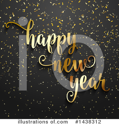 New Years Clipart #1438312 by KJ Pargeter