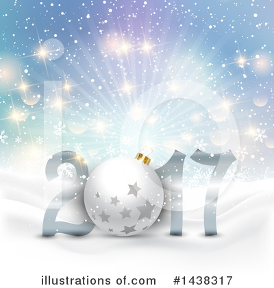Royalty-Free (RF) New Year Clipart Illustration by KJ Pargeter - Stock Sample #1438317