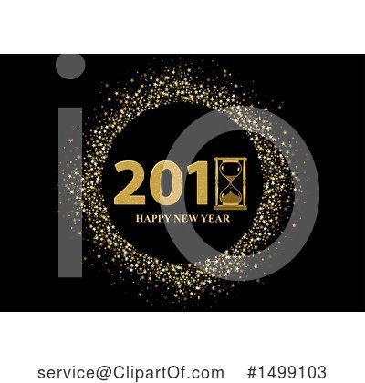 Royalty-Free (RF) New Year Clipart Illustration by dero - Stock Sample #1499103