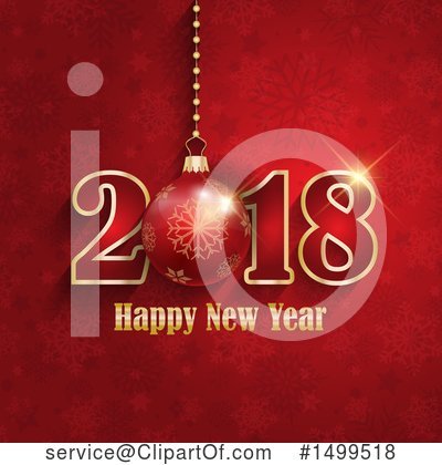 Royalty-Free (RF) New Year Clipart Illustration by KJ Pargeter - Stock Sample #1499518