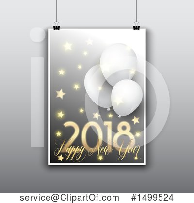 Royalty-Free (RF) New Year Clipart Illustration by KJ Pargeter - Stock Sample #1499524