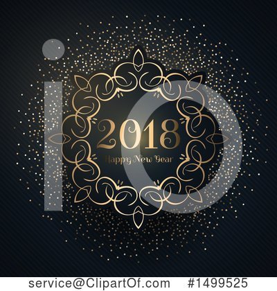 Royalty-Free (RF) New Year Clipart Illustration by KJ Pargeter - Stock Sample #1499525