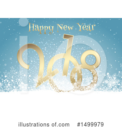 Royalty-Free (RF) New Year Clipart Illustration by KJ Pargeter - Stock Sample #1499979