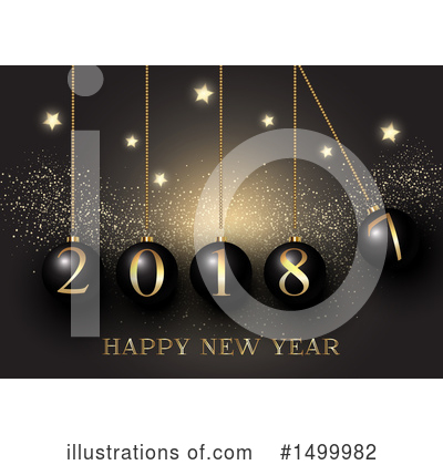 Royalty-Free (RF) New Year Clipart Illustration by KJ Pargeter - Stock Sample #1499982