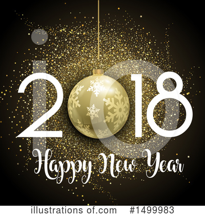 Royalty-Free (RF) New Year Clipart Illustration by KJ Pargeter - Stock Sample #1499983