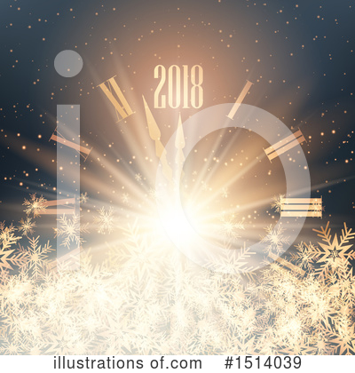 Royalty-Free (RF) New Year Clipart Illustration by KJ Pargeter - Stock Sample #1514039