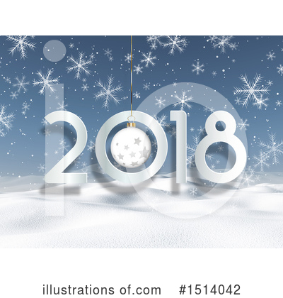 Royalty-Free (RF) New Year Clipart Illustration by KJ Pargeter - Stock Sample #1514042