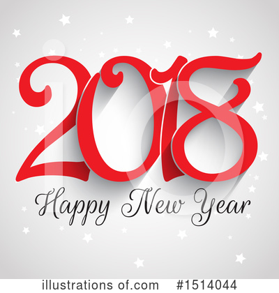 Royalty-Free (RF) New Year Clipart Illustration by KJ Pargeter - Stock Sample #1514044