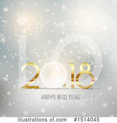 Royalty-Free (RF) New Year Clipart Illustration by KJ Pargeter - Stock Sample #1514045