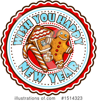 Royalty-Free (RF) New Year Clipart Illustration by Vector Tradition SM - Stock Sample #1514323