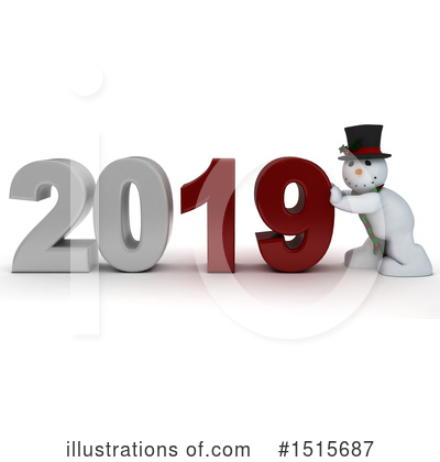 Royalty-Free (RF) New Year Clipart Illustration by KJ Pargeter - Stock Sample #1515687