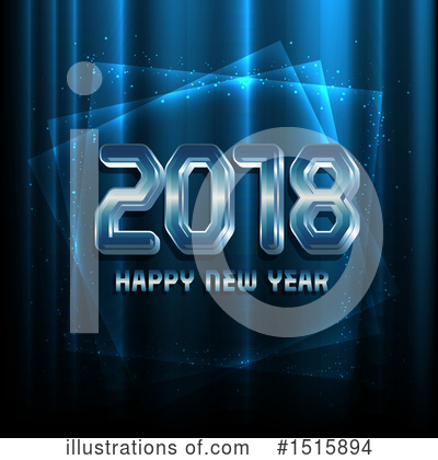 Royalty-Free (RF) New Year Clipart Illustration by KJ Pargeter - Stock Sample #1515894