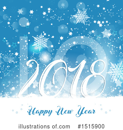 Royalty-Free (RF) New Year Clipart Illustration by KJ Pargeter - Stock Sample #1515900