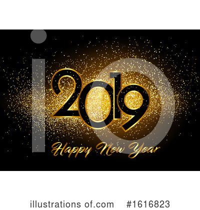 Royalty-Free (RF) New Year Clipart Illustration by KJ Pargeter - Stock Sample #1616823