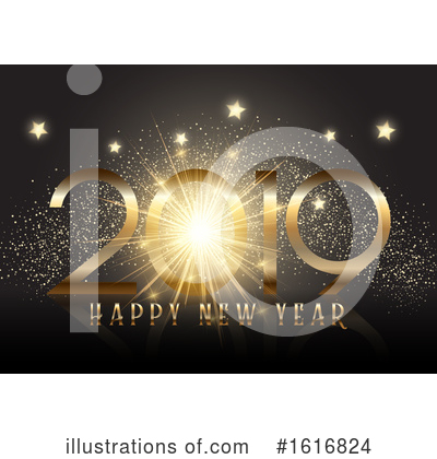 Royalty-Free (RF) New Year Clipart Illustration by KJ Pargeter - Stock Sample #1616824