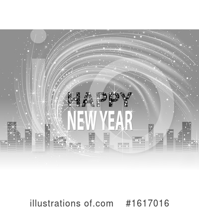 Royalty-Free (RF) New Year Clipart Illustration by dero - Stock Sample #1617016