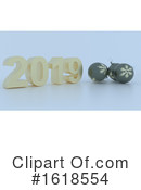 New Year Clipart #1618554 by KJ Pargeter