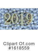 New Year Clipart #1618559 by KJ Pargeter
