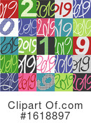 New Year Clipart #1618897 by NL shop