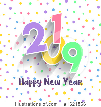 New Years Clipart #1621866 by KJ Pargeter