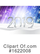 New Year Clipart #1622008 by KJ Pargeter