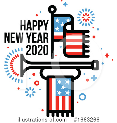 Royalty-Free (RF) New Year Clipart Illustration by elena - Stock Sample #1663266