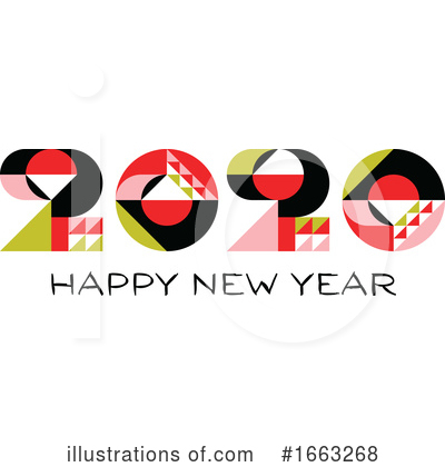 Royalty-Free (RF) New Year Clipart Illustration by elena - Stock Sample #1663268