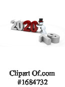 New Year Clipart #1684732 by KJ Pargeter