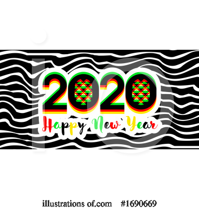 Royalty-Free (RF) New Year Clipart Illustration by elena - Stock Sample #1690669