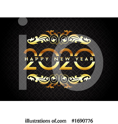 Royalty-Free (RF) New Year Clipart Illustration by KJ Pargeter - Stock Sample #1690776