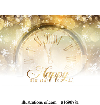 Royalty-Free (RF) New Year Clipart Illustration by KJ Pargeter - Stock Sample #1690781