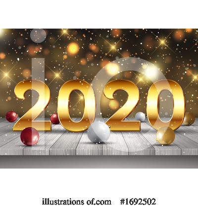 Royalty-Free (RF) New Year Clipart Illustration by KJ Pargeter - Stock Sample #1692502