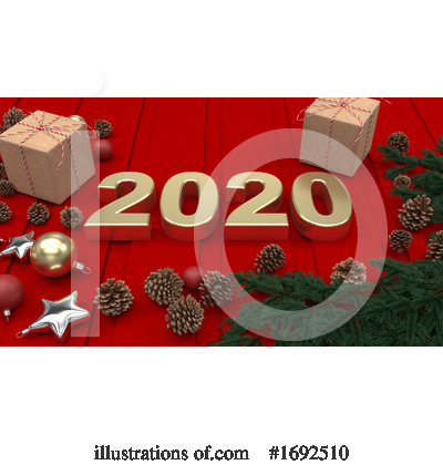 Royalty-Free (RF) New Year Clipart Illustration by KJ Pargeter - Stock Sample #1692510