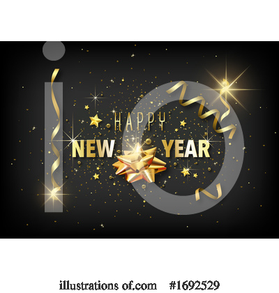 Royalty-Free (RF) New Year Clipart Illustration by dero - Stock Sample #1692529