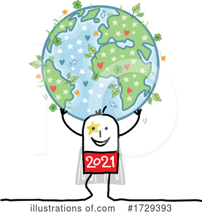 Royalty-Free (RF) New Year Clipart Illustration by NL shop - Stock Sample #1729393