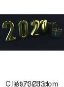 New Year Clipart #1732331 by KJ Pargeter
